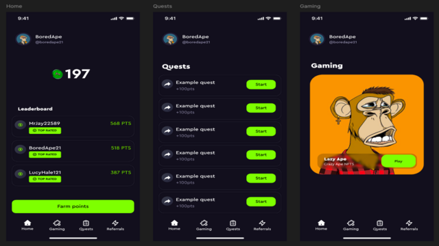 Telegram Farming Mini App